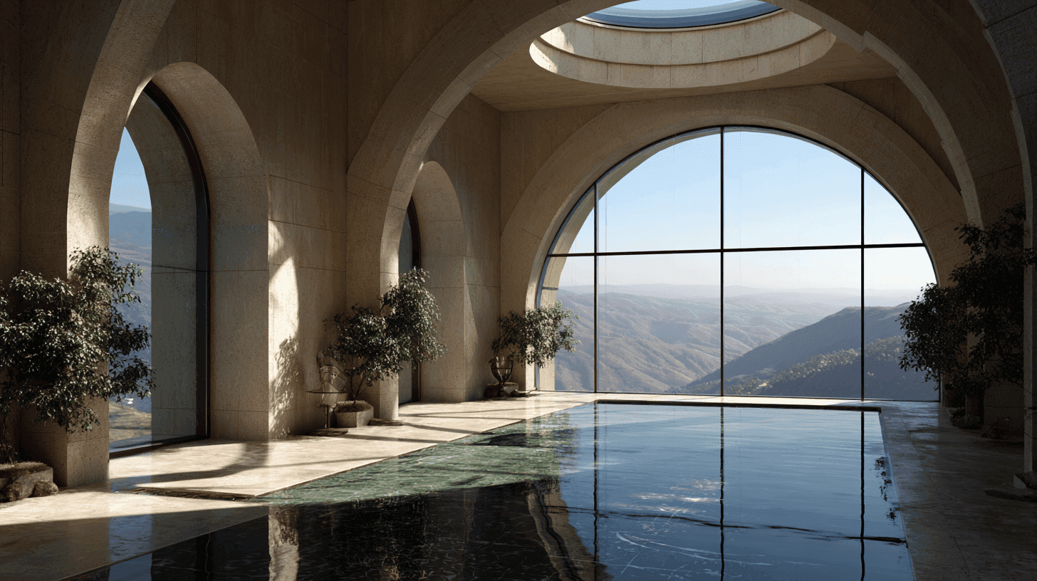 Luxury Mountain Pool