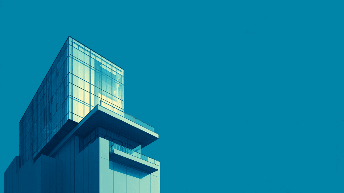 Minimalist Glass Tower
