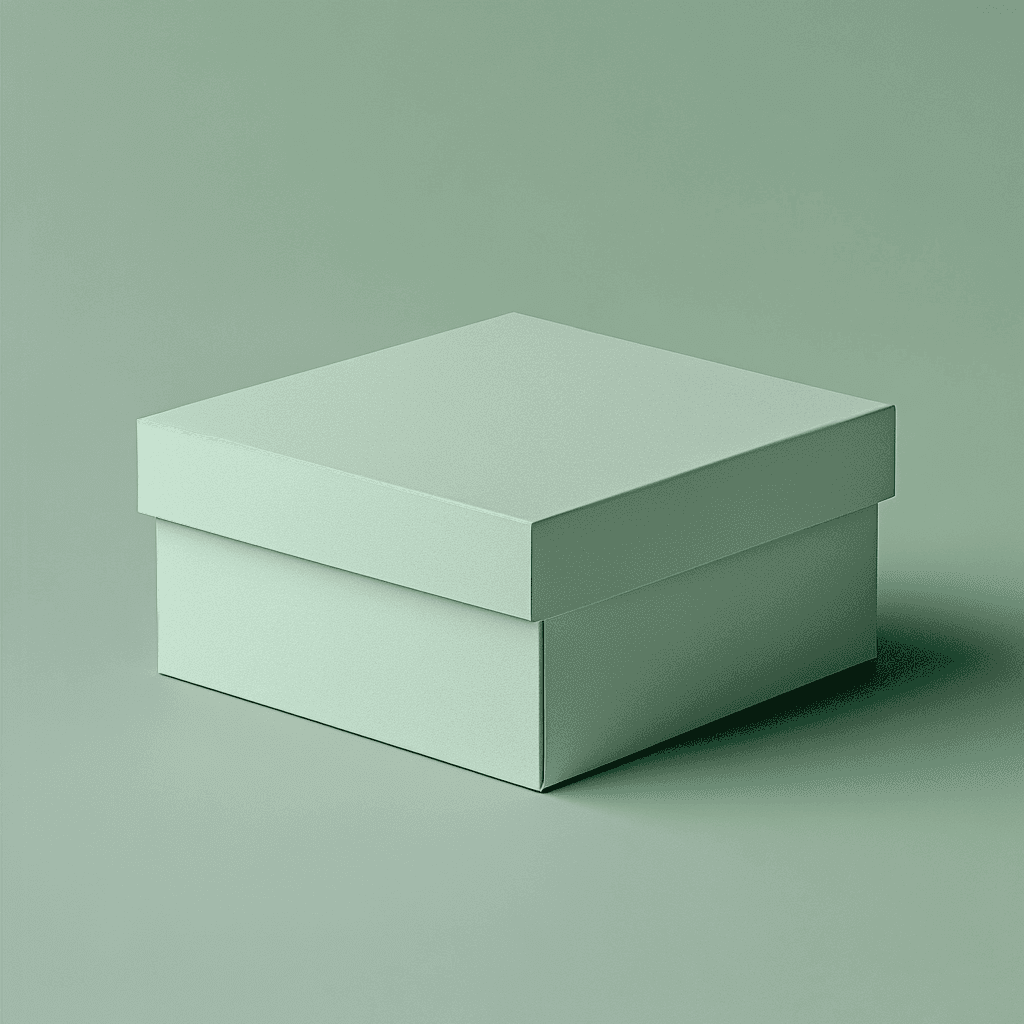 Green Box Mockup