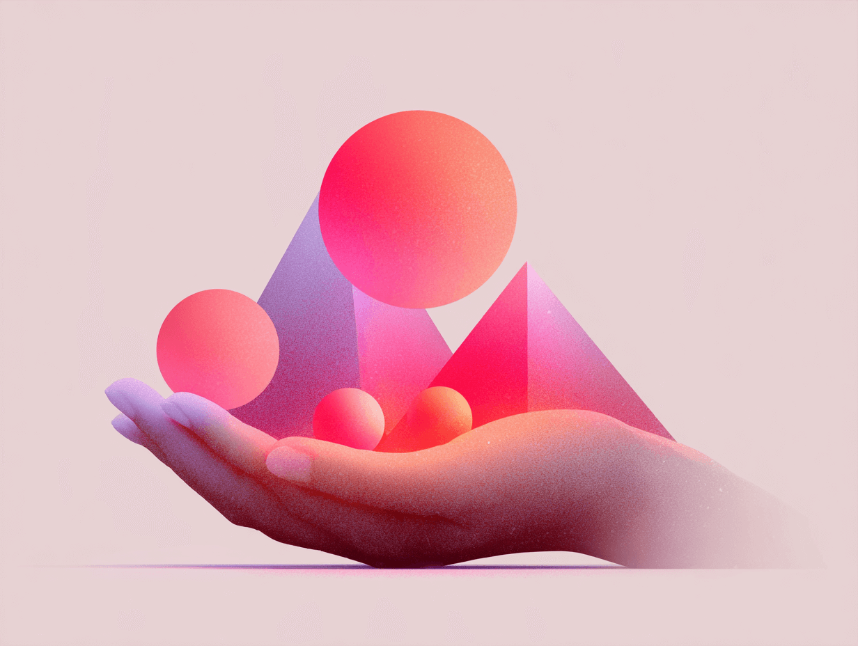 Geometric Hand Sculpture