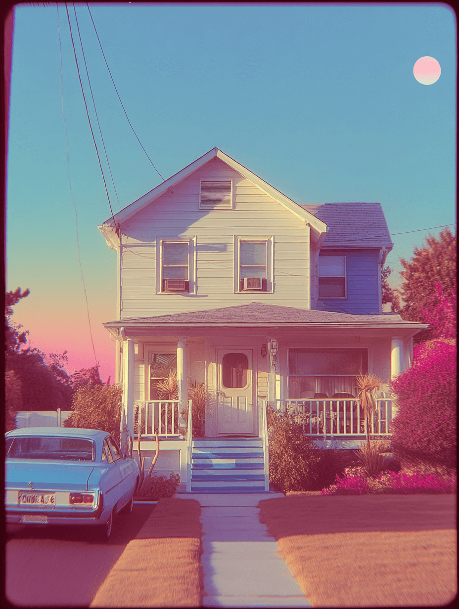Retro Suburban House