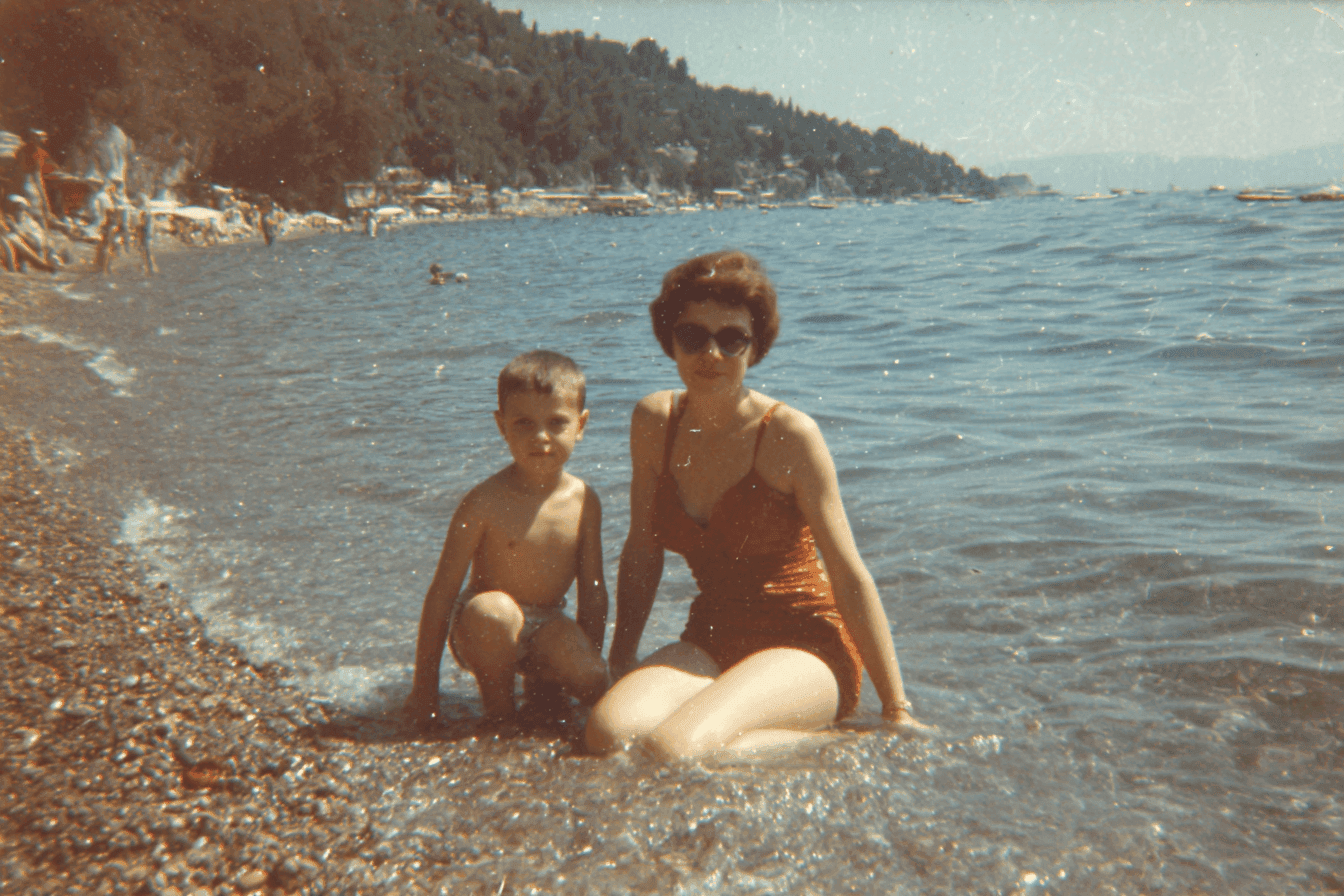 Vintage Beach Memory
