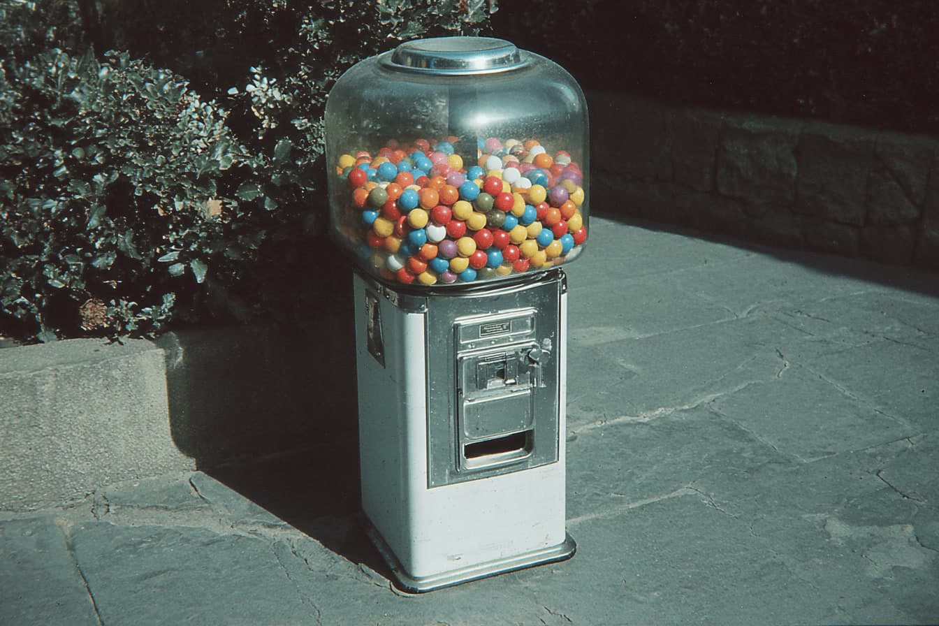 Retro Gumball Machine