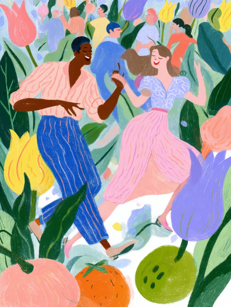 Dancing in the Garden
