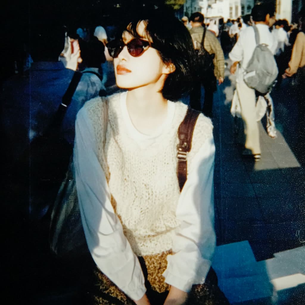 Street Snapshot with Sunglasses