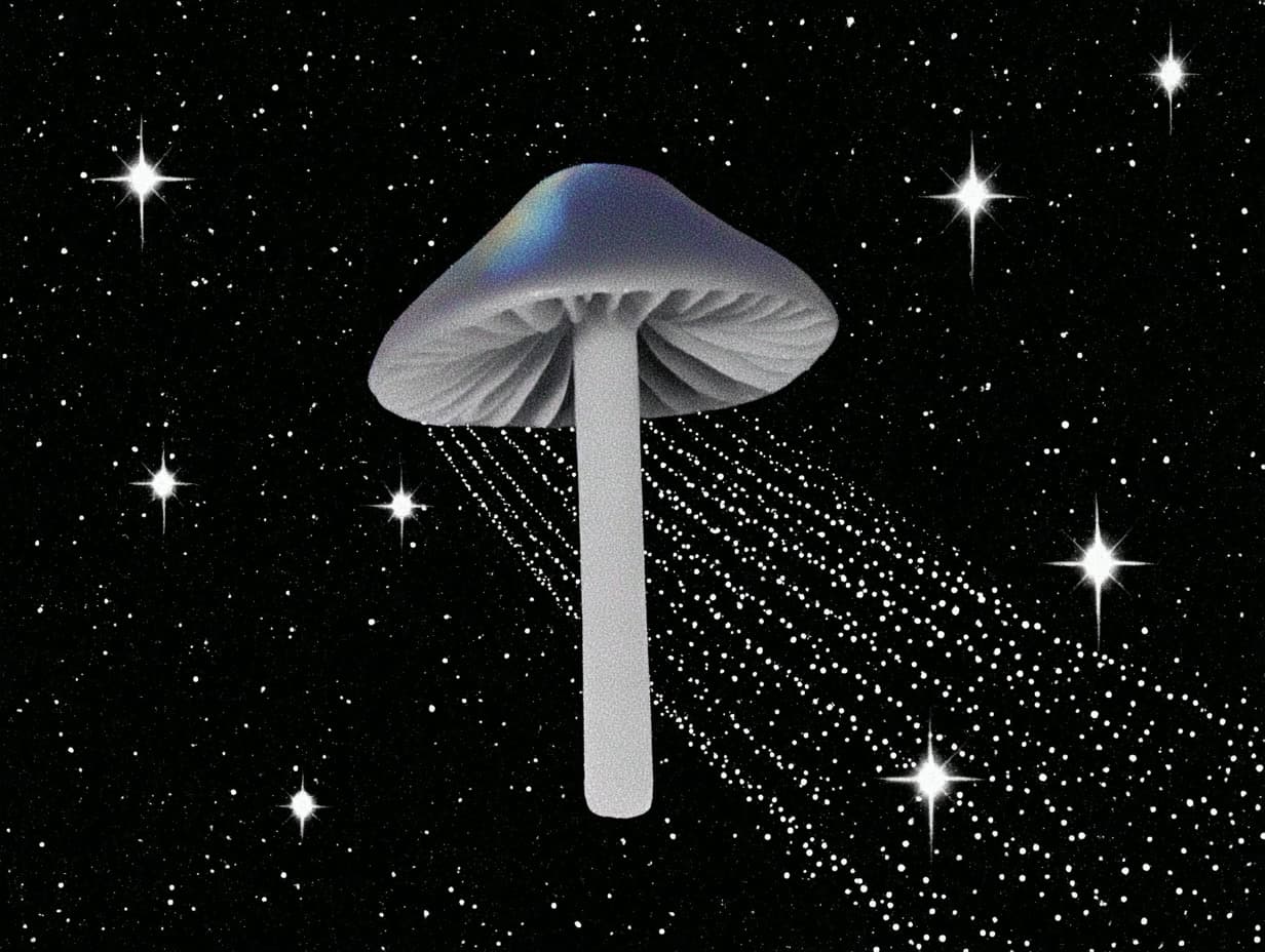 Cosmic Mushroom Collage