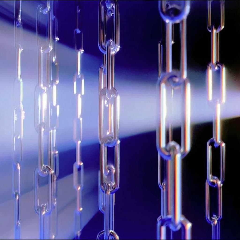 Glass Chain Curtain