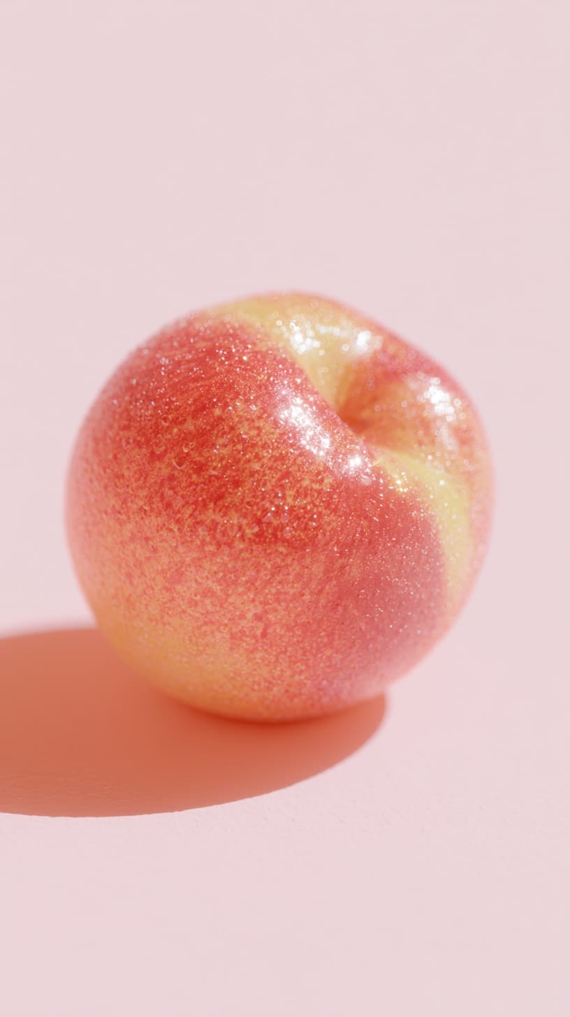 Glitter Peach