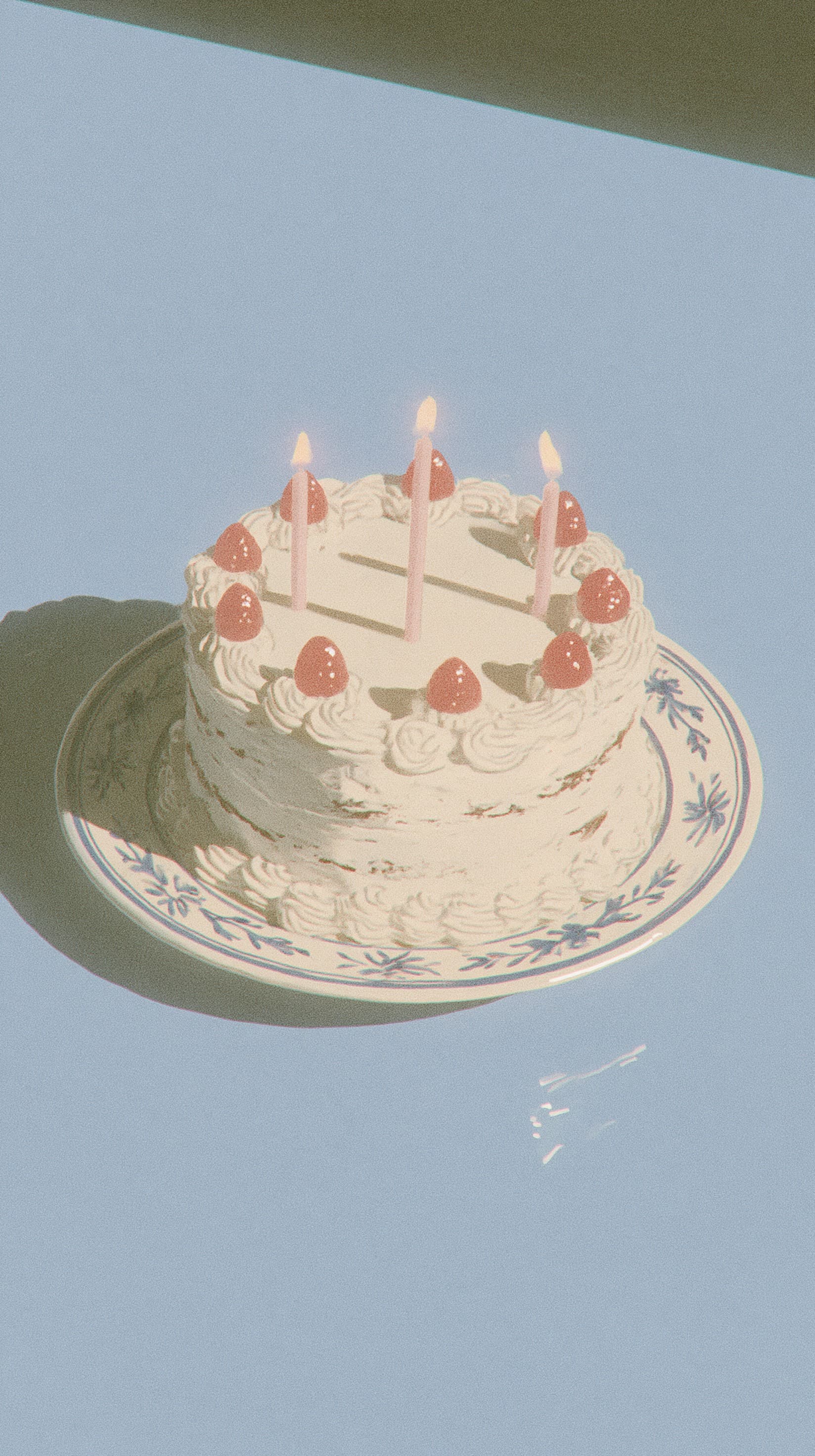 Pastel Birthday Cake