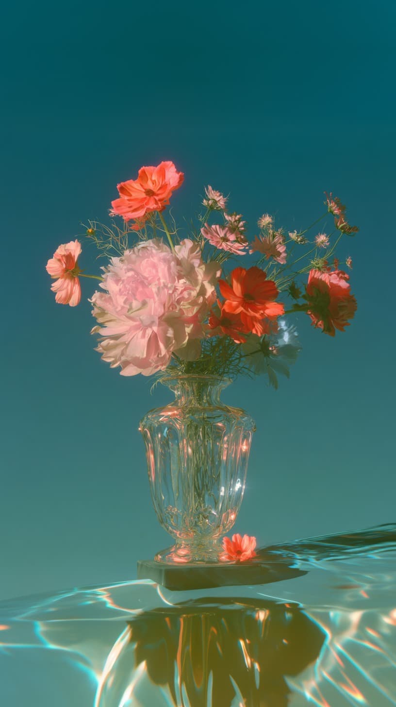 Bouquet on Still Water