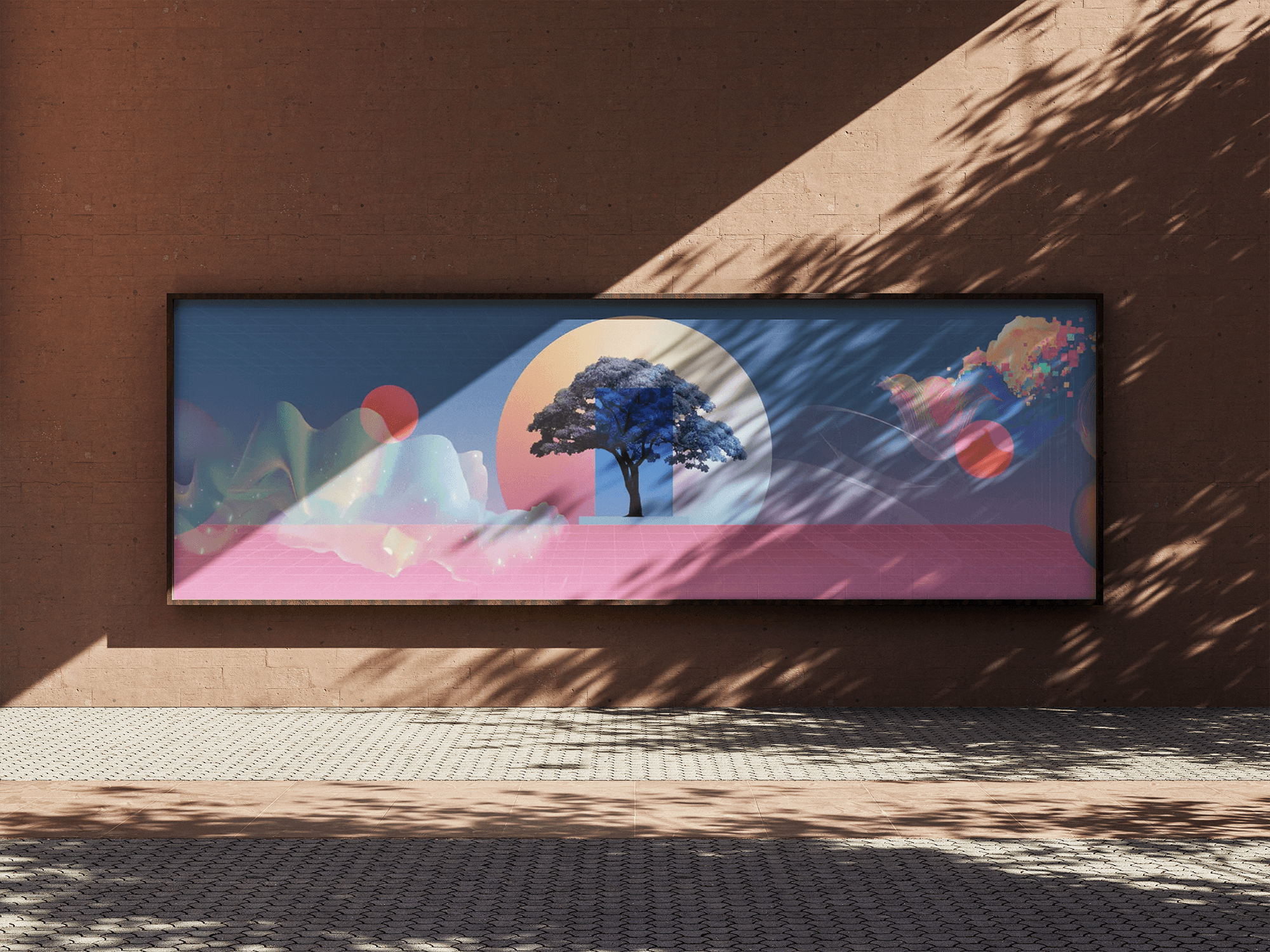 BCIT DAMD Logo + Mural